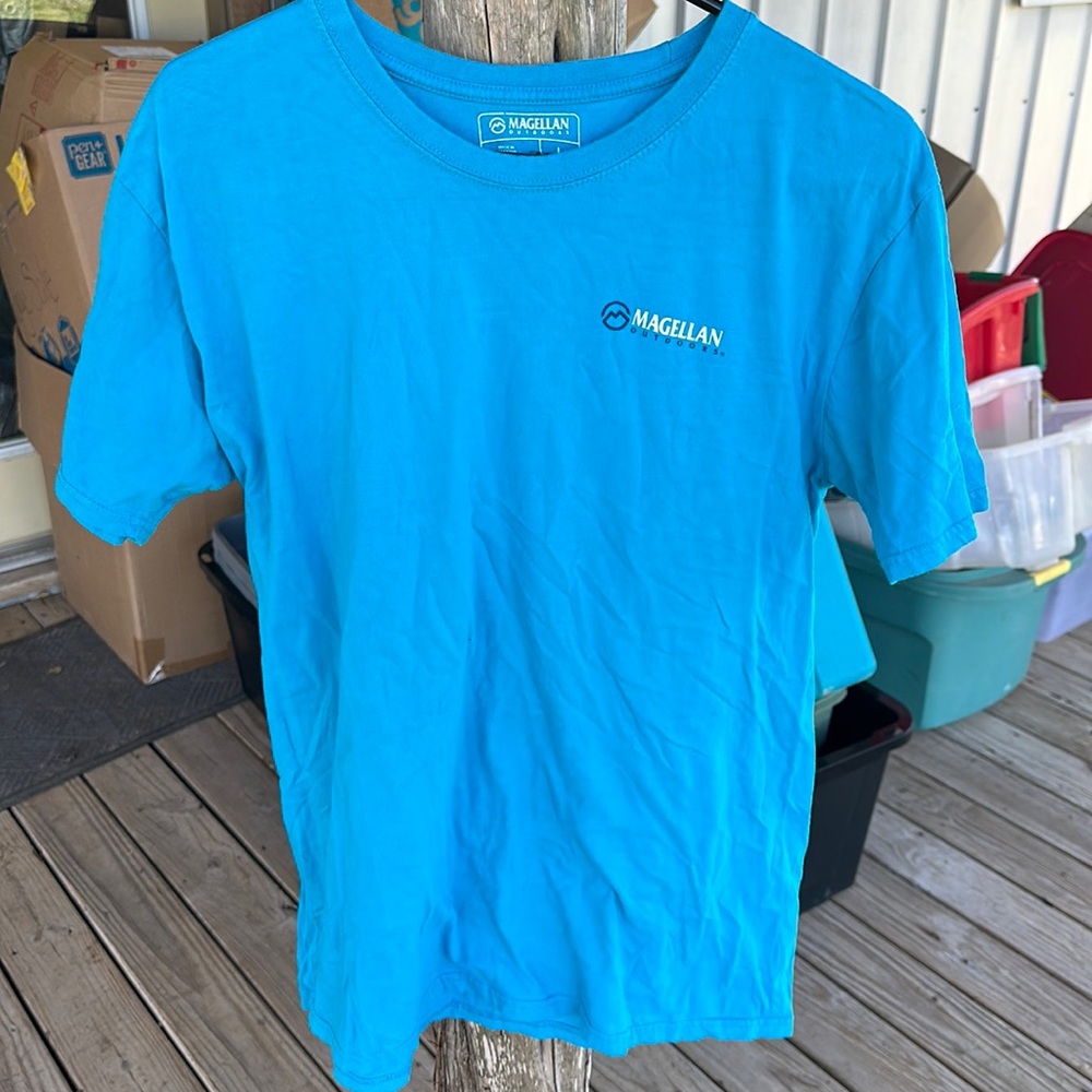Large Magellan Light Blue T-Shirt
